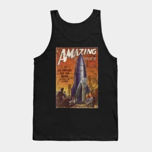 All Aboard for the Moon Tank Top